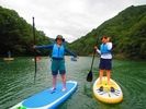 【栃木・日光】川治温泉SUP体験ツアー(鬼怒川エリア)の様子