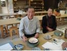 【神奈川県・絵付け体験】旅行の記憶や赤ちゃんの成長を刻もう!30~60分で絵付けプランの様子