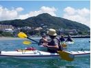 【神奈川・三浦半島西海岸でシーカヤックデビュー!初心者向け!】シーカヤックベーシックコースの様子