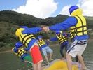 【新潟県・三条市】穏やかなヒメサユリ湖でレイクラフティング体験!の様子