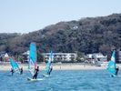【湘南・逗子】ウインドサーフィンに最適の逗子海岸でまずは半日体験してみませんか(初めての方限定)の様子