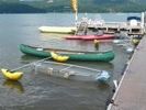 【山梨・山中湖】ゆったりとした湖上の時間を楽しむ!カナディアンカヌー・カヤックツアー(1人乗り)の様子