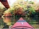 亀山湖紅葉カヌーツアー(千葉県)の様子