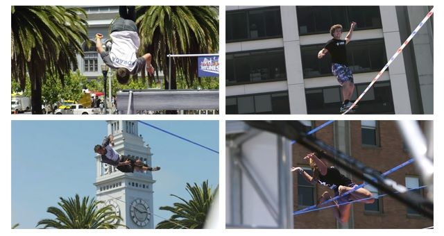 スラックライン(slackline)