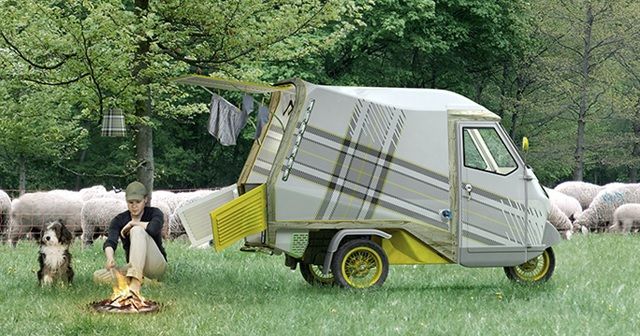 これはカワイイッッ!!一人乗りキャンピングカー『Bufalino』!!!