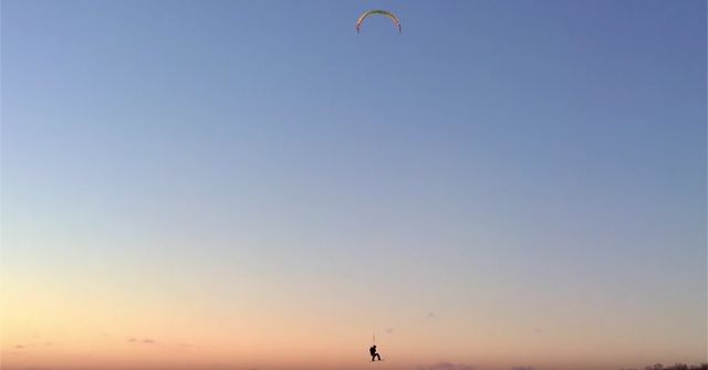 スノーカイトボード(Snow Kiteboarding)