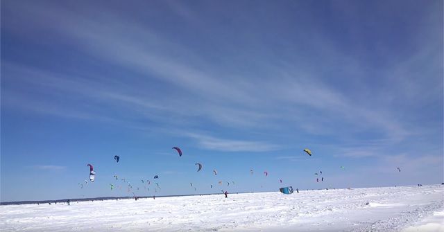 スノーカイトボード(Snow Kiteboarding)