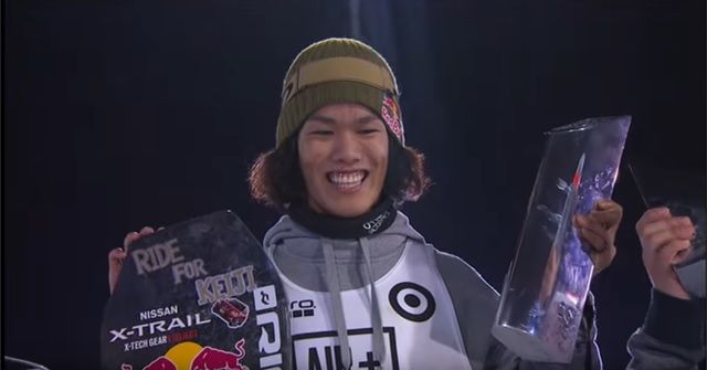 プロスノーボーダー『角野友基』が世界大会「Air + Style in LA 2015」で見事優勝!!