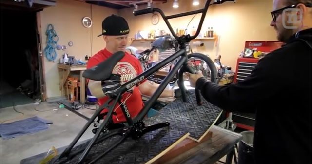 ウェイクボード×BMX