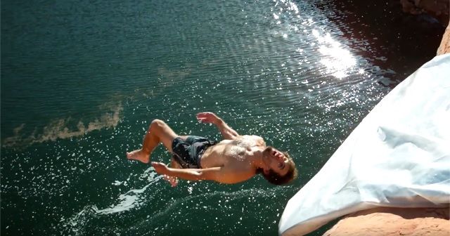 Cliff Slip and Slide!