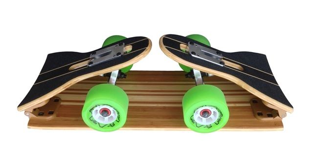 バッグに入れて持ち運べる!折り畳めるスケボー『SNAP SKATEBOARD』!!