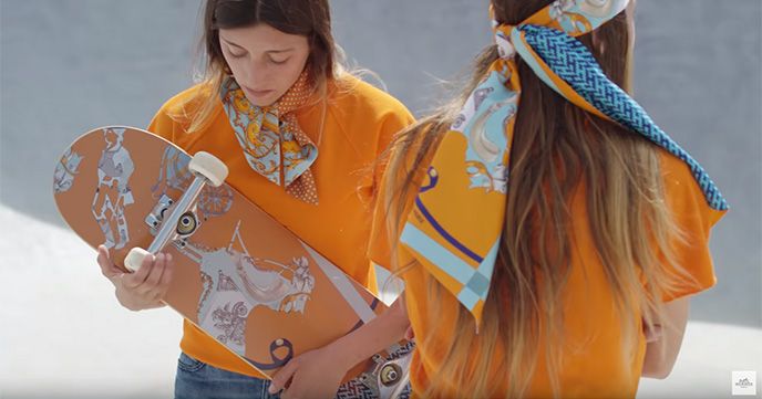 カッコイイです!Hermès(エルメス)がスケートボードムービーをリリース!!