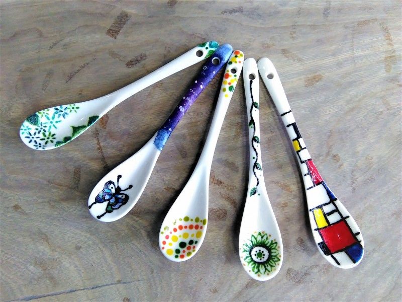 Ceramic art experience "spoon painting" plan