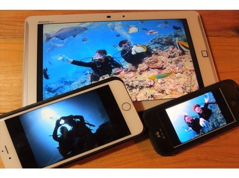 【沖縄青の洞窟おすすめ店】高画質でツアー中の動画・写真を撮影！レビュー五ツ星獲得「Lei Marine Service」