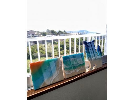 レジンアート(Okinawa Blue・Frame type・690×290) レジンアート(Okinawa Blue・Frame type・690×290)