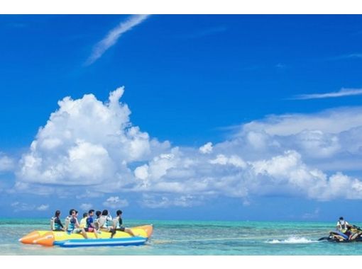 [ 후쿠오카 · 하카타]雁の巣해변에서 비스킷 체험 or 바나나 보트 체험の画像
