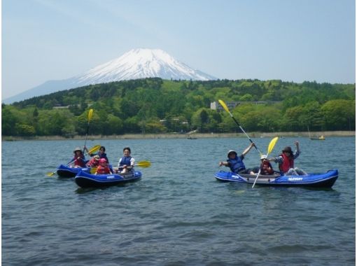 山中湖をお散歩!! 初心者様向け「カヌー体験」【4月～GW前・10月～11月末】の画像