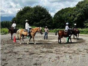 【山梨・八ヶ岳】本格的！乗馬技術のレッスン！