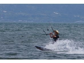 [Kyushu, Kagoshima] thoroughly one-on-one! Kite board experience (private course)の画像