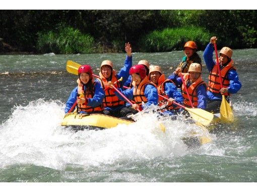 [Nagano Hakuba] enjoy the great outdoors, from children to adults! Sai River rafting!の画像