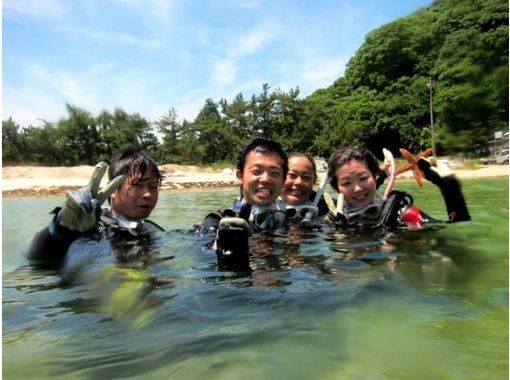 [Hyogo Takeno-cho] ★ with hot spring ★ for the first time, even peace of mind! Feel free experience diving (about 2 hours)の画像