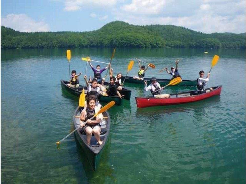 【北海道・SUP体験】透明度の高い支笏湖の湖面をクルージング！SUP体験（半日コース）の画像