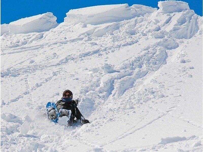【岐阜・高鷲】落差180mの雪の大斜面をお尻で滑る！スノースライダー！アウトドアランチ付き