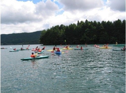 [Nagano/Omachi City Kayak] Training ~ Lake Aoki 2 hours [Courses include lunch or BBQ]の画像