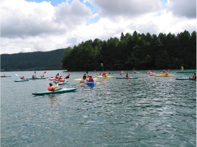 [Nagano/Omachi City Kayak] Training ~ Lake Aoki 2 hours [Courses include lunch or BBQ] 