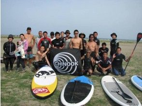 【茨城・大洗涸沼湖】SUP体験スクール(1日コース)の画像