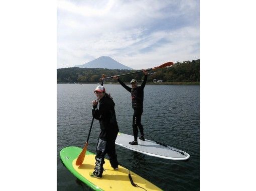 從[山梨縣山中湖]成人和兒童享受！ SUP山中湖遊船の画像