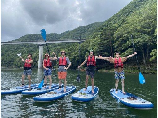 【栃木・日光】川治温泉SUP体験ツアー（鬼怒川エリア）の画像