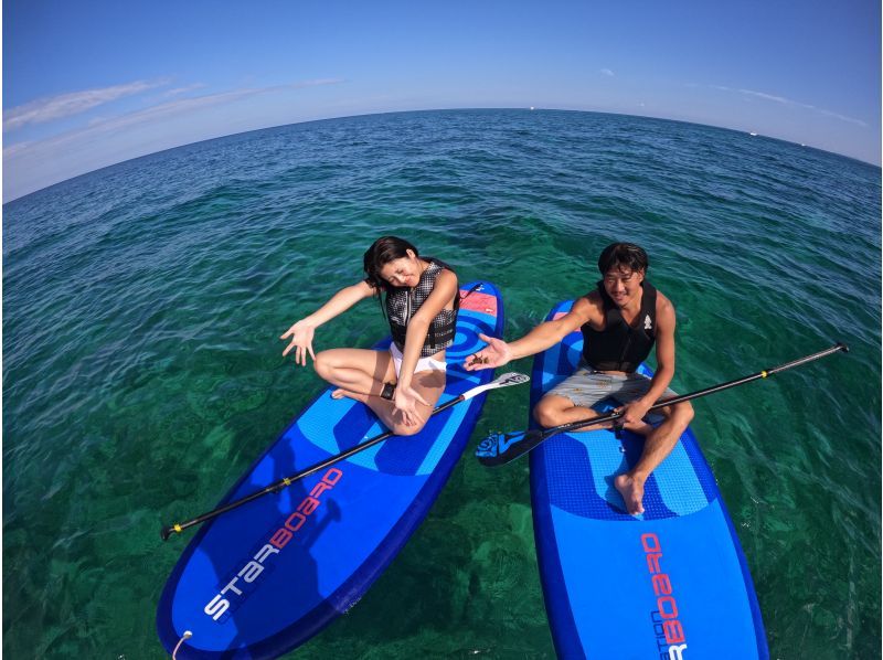 【北海道・SUP体験】透明度の高い支笏湖の湖面をクルージング！SUP体験（半日コース）の画像