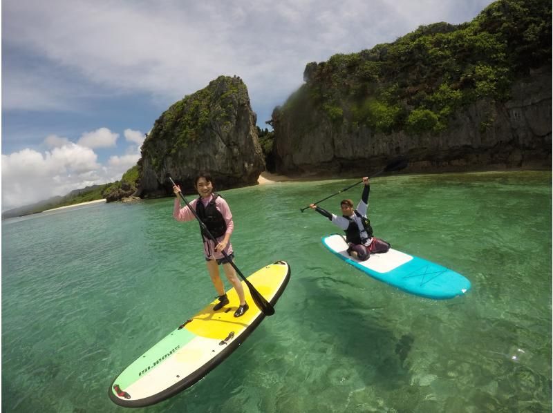 [Okinawa / Bise] Even small children can participate! SUP experience (stand up paddle board)! !!の紹介画像
