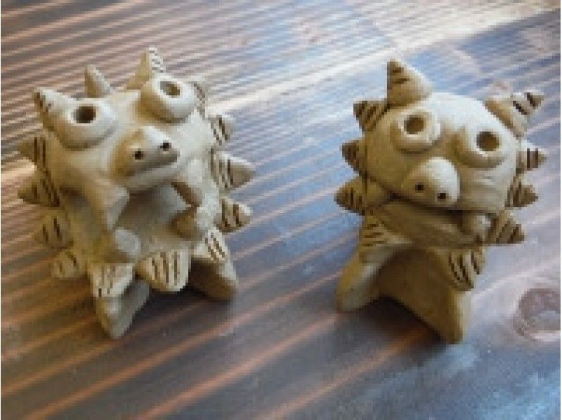 【沖縄・南部】海を見ながら陶芸シーサー作り体験