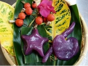 【沖縄・石垣島】特産の紅芋を使った、紅芋もち作り体験