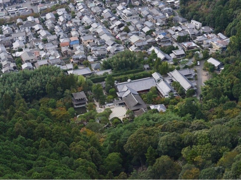 【京都府内】京都駅から銀閣寺までを空から堪能。ヘリコプター遊覧飛行体験【15分】