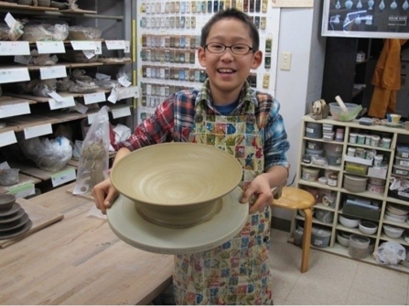 【東京・経堂】お子様限定!4才から参加OK!楽しく陶芸体験プラン