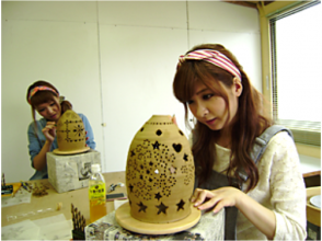 [Saga ・ Takeo] Lampshade carving experience for groups that can be made together