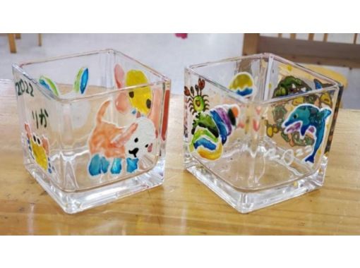 [Shizuoka/Izukogen] Glass art experience! Finished like stained glass! Available in 13 colors ★ Beginners, couples, and parents and children welcome (reservations accepted until the morning of the day)の画像