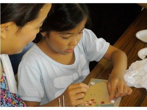 [Kyoto Prefecture, Kyotango] Craft experience-Let's make a cute marine coaster colored with natural materials!の画像