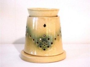 【静岡・伊豆高原・茶香炉作り】いい香りと優しい灯り！茶香炉作り体験