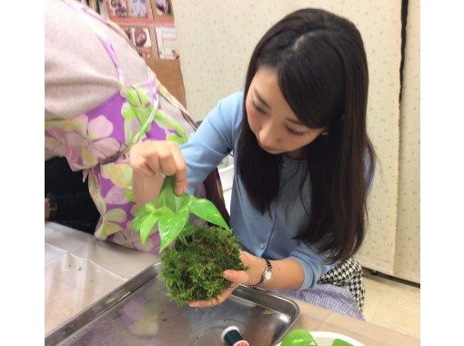 【東京・新宿御苑前駅】苔玉のいろはを学ぶ講座(全３回コースの第１回目)の画像