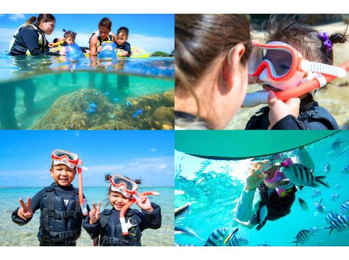 【沖繩本島 | 恩納村】2歲至75歲均可參加！ / 海上野餐和浮潛 | 包含餵食體驗 | 家庭推薦計劃の画像