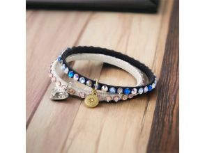 [Fukushima-ku, Osaka] Super Summer Sale 2024 is now on! Experience a high-quality bracelet made from crystal glass ★ Choose from 40 colors ★の画像