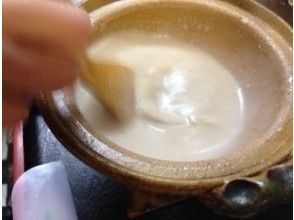 【滋賀県・信楽 料理体験】「ごま豆腐」を作って、名物「近江鶏のすきやき」も一緒に食べようの画像