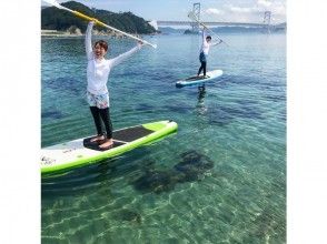 [Tokushima] back to the SUP experience Naruto Bridge in a transparent sea!