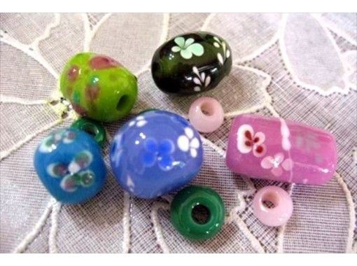 [Gunma Prefecture Tsumagoi Village] Glasswork experience-Make accessories using tonbo balls! OK empty-handed!の画像