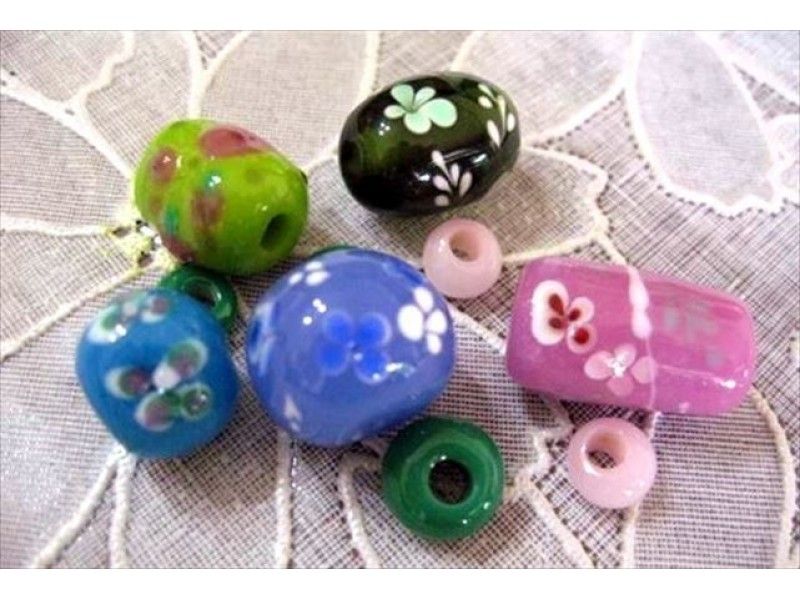 [Gunma Prefecture Tsumagoi Village] Glasswork experience-Make accessories using tonbo balls! OK empty-handed!の紹介画像