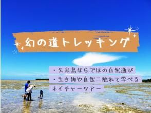 【沖縄・久米島】“幻の道”で行く！！無人島とサンゴ礁のトレッキングツアー　